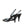 Valentino Garavani Black Leather High Heel Pumps