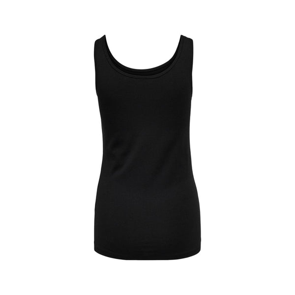 Only Black Cotton Tank Top