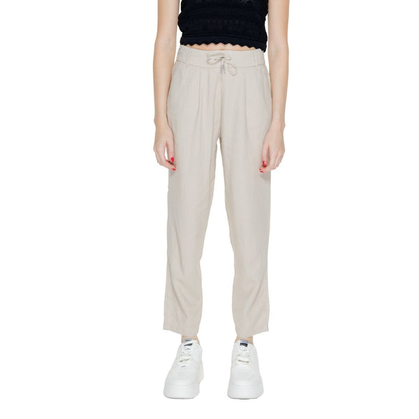 Only Beige Linen Pant