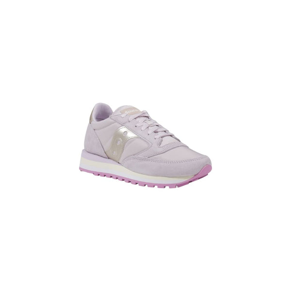 Saucony Pink Suede Leather Sneaker