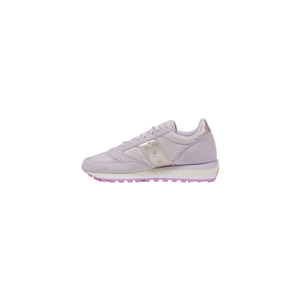 Saucony Pink Suede Leather Sneaker