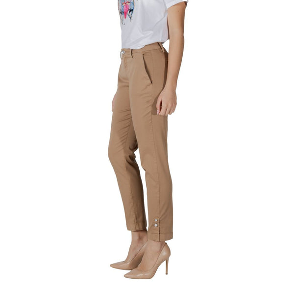 Liu Jo Beige Cotton Pant