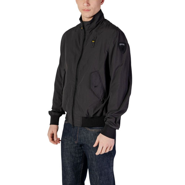 Blauer Black Polyamide Jackets & Coat