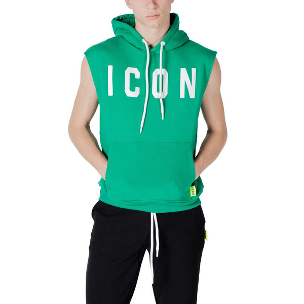 Icon Green Cotton Hoody