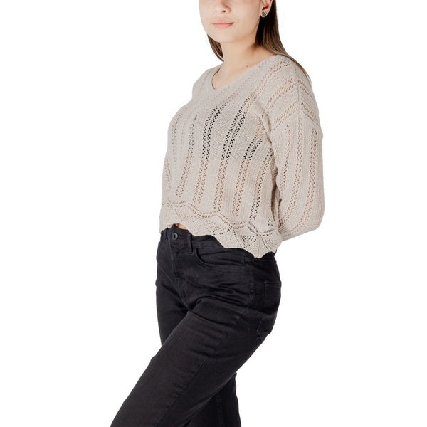 Only Beige Recycled Cotton Sportswear