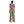 ICHI Beige Viscose Jumpsuit