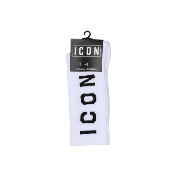 Icon White Cotton Sock