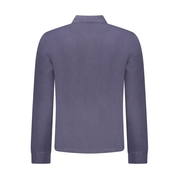 Napapijri Blue Cotton Men Polo Shirt