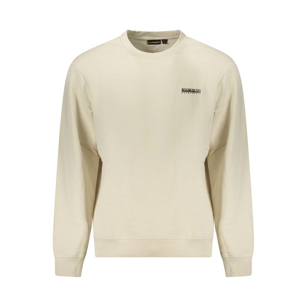 Napapijri Beige Cotton Men Sweater
