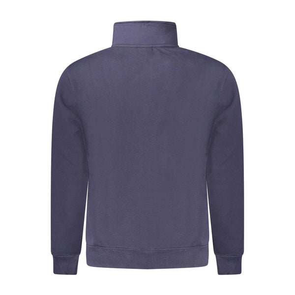 Napapijri Blue Cotton Men Sweater