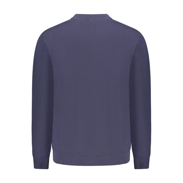 Napapijri Blue Cotton Men Sweater