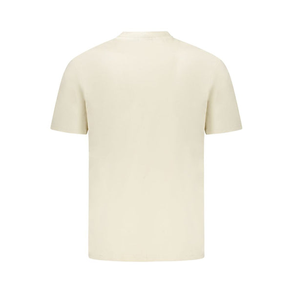 Napapijri Beige Cotton Men T-Shirt