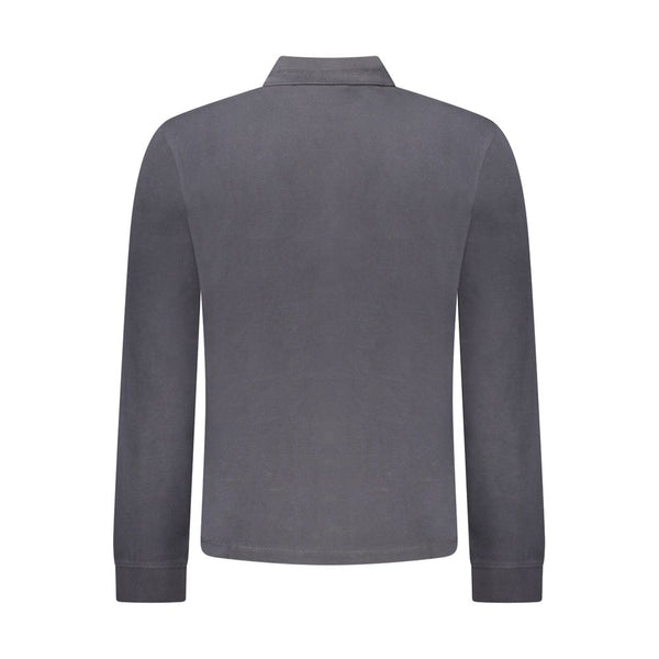 Napapijri Black Cotton Men Polo Shirt