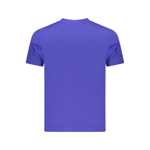 Napapijri Blue Cotton Men T-Shirt