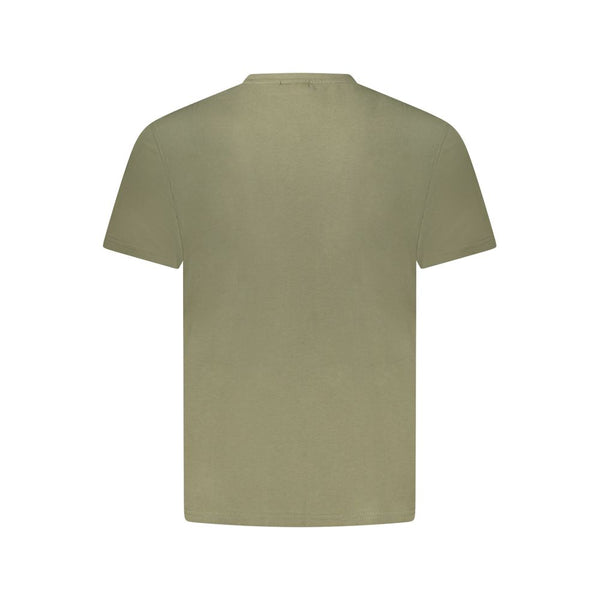 Napapijri Green Cotton Men T-Shirt