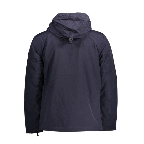 Napapijri Blue Polyamide Jackets & Coat