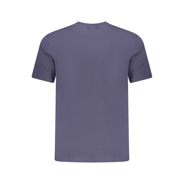 Napapijri Blue Cotton Men T-Shirt