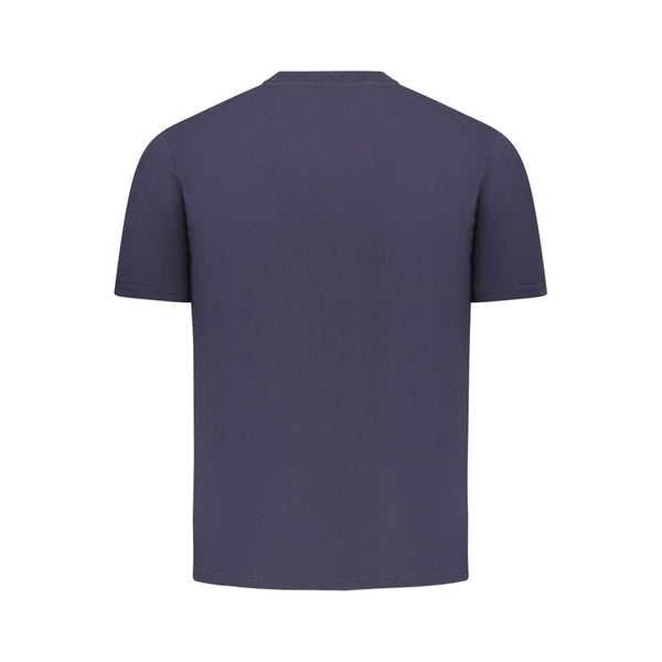 Napapijri Blue Cotton Men T-Shirt