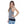 Datch Blue Cotton Tank Top
