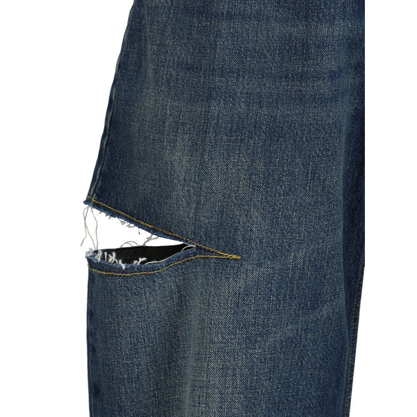 Margiela Denim Jeans with Cut-Out Detail