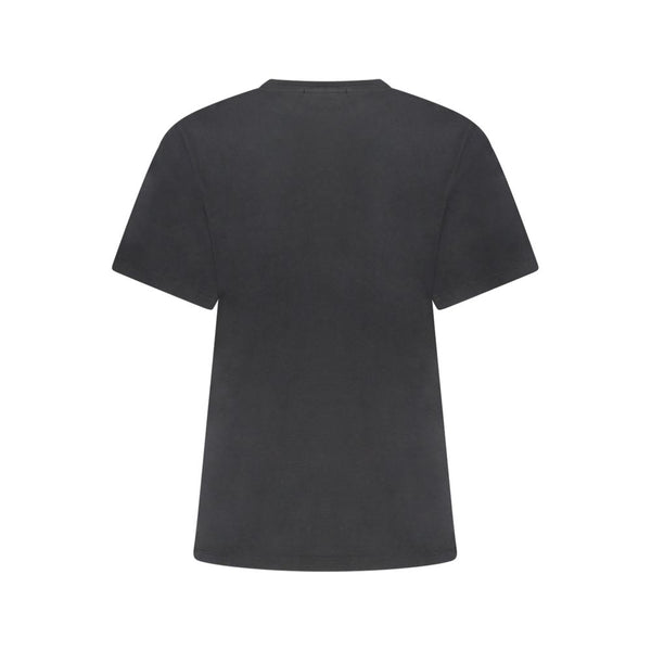 Napapijri Black Cotton T-Shirt