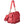 Mario Valentino Red Polyethylene Handbag