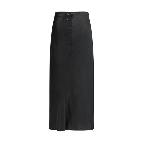 Margiela Satin Midi Skirt