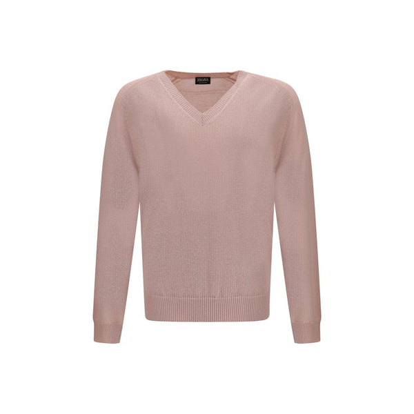 ZEGNA V-neck cashmere sweate