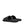 Palm Angels Black Cotton Slippers Sandals
