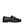 Moschino Black Leather Slip-On Loafers