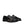 Moschino Black Leather Slip-On Loafers