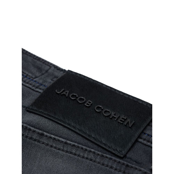 Jacob Cohen Black Cotton Skinny Jean