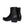Versace Black Leather Ankle Boots