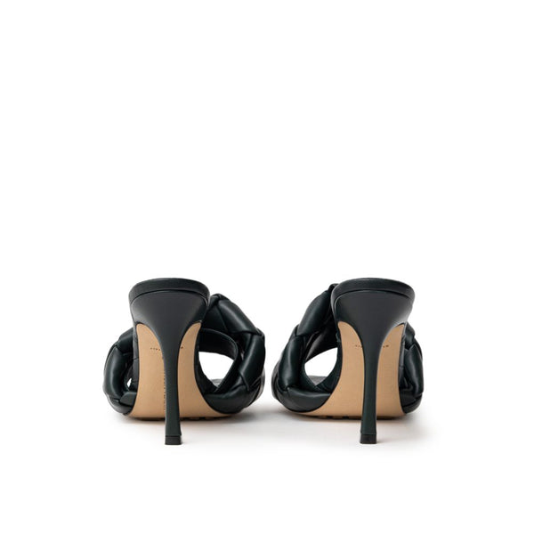 Bottega Veneta Green Leather Sandal