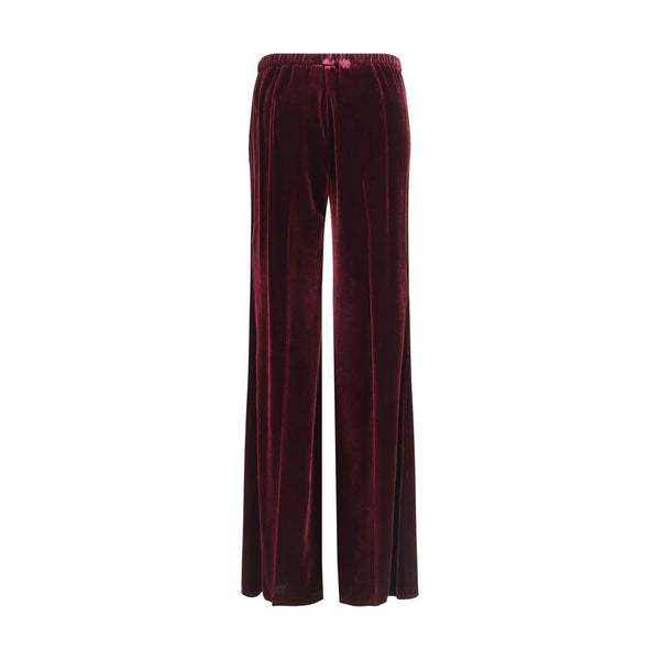 Forte_Forte Flared Trousers in smooth Velvet