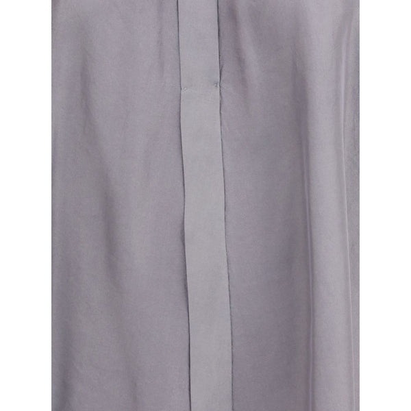 Forte_Forte Crater-collar Shirt in habotai Silk