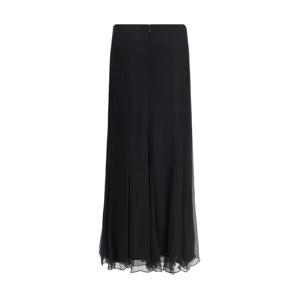 Chloé Silk Long Skirt