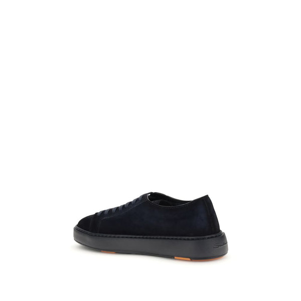 Santoni Suede Sneakers