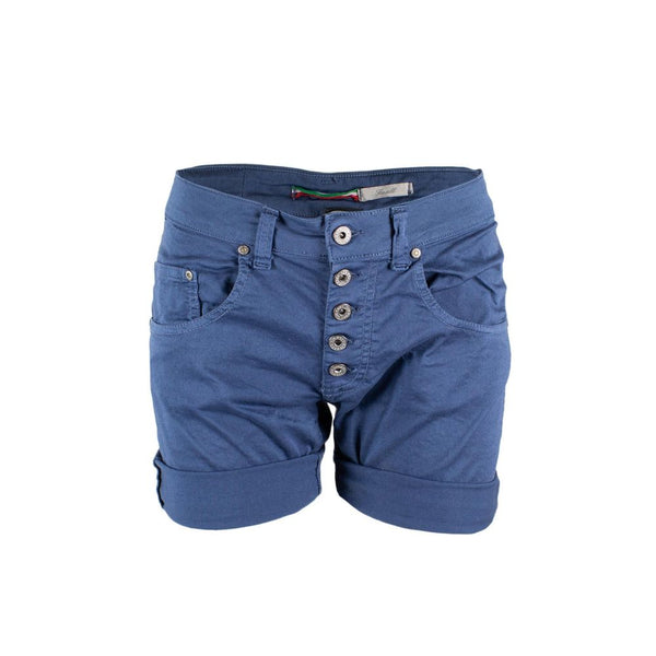 Please Blue Cotton Short