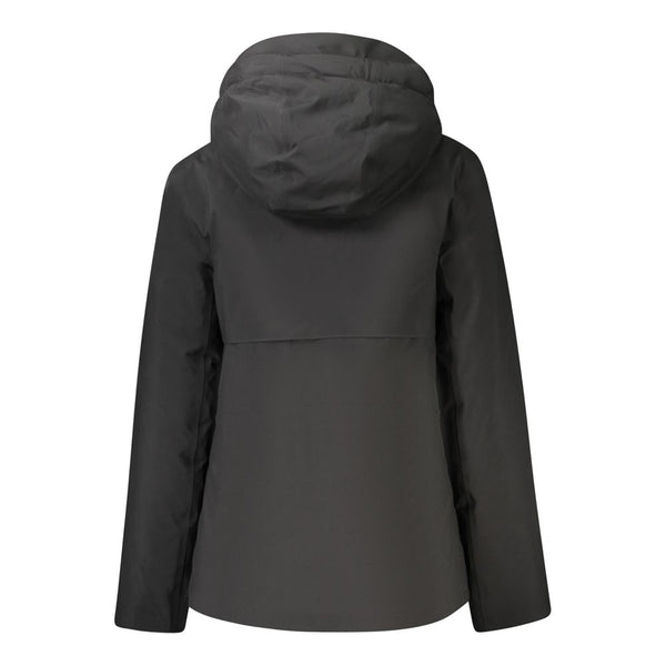 K-WAY Black Polyester Jackets & Coat