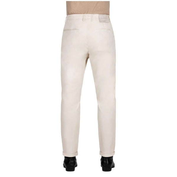 Tramarossa White Cotton Pant