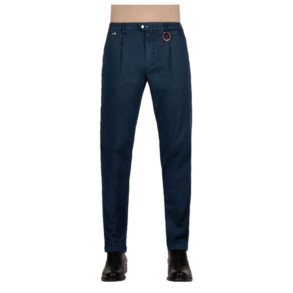 Tramarossa Blue Cotton Pant