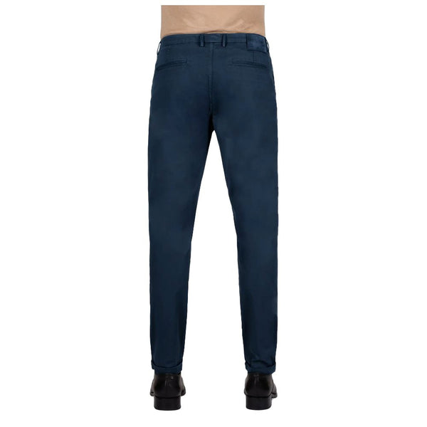 Tramarossa Blue Cotton Pant