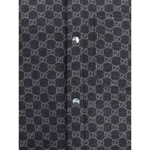 Gucci Wool Jacket with all-over GG monogram