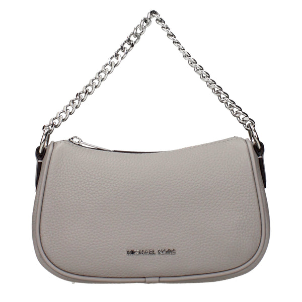 Michael Kors Gray Leather Handbags