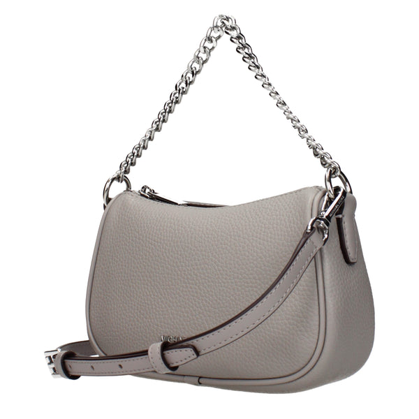 Michael Kors Gray Leather Handbags