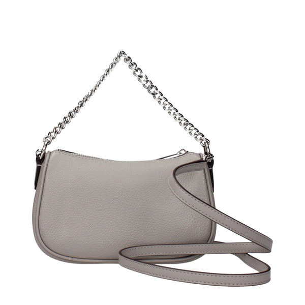 Michael Kors Gray Leather Handbags