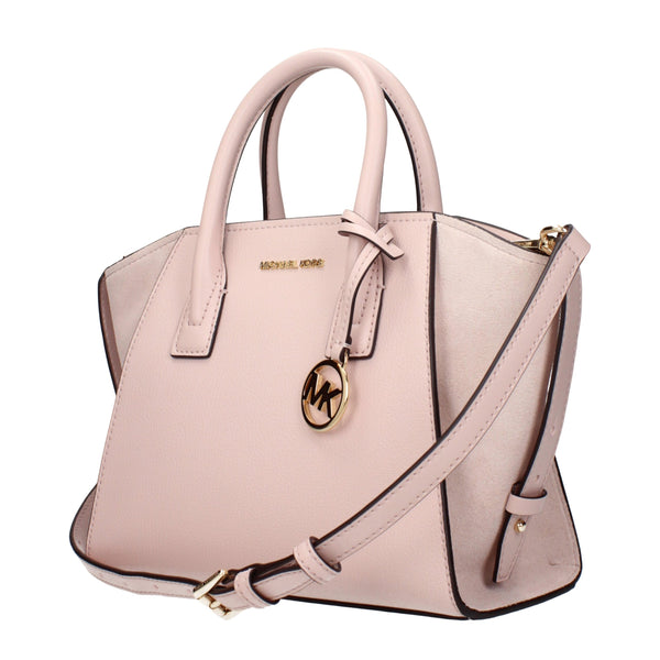 Michael Kors Pink Leather Handbags