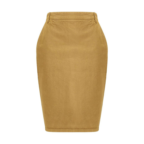 Saint Laurent Denim Pencil Skirt