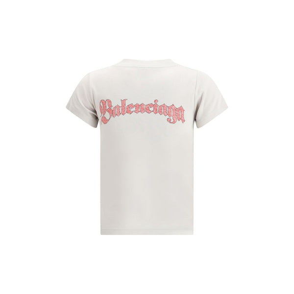 Balenciaga Graphic Logo Crew Neck T-Shirt